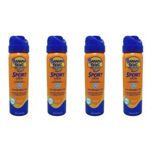 Banana Boat Sport Ultra Broad Spectrum SPF 30 Spray Sunscreen - 1.8 oz - 4 ct